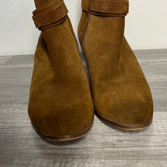 Sam Edelman Brown Suede Lynne Ankle Boots Booties Western Women's 10 - Picture 5 of 9
